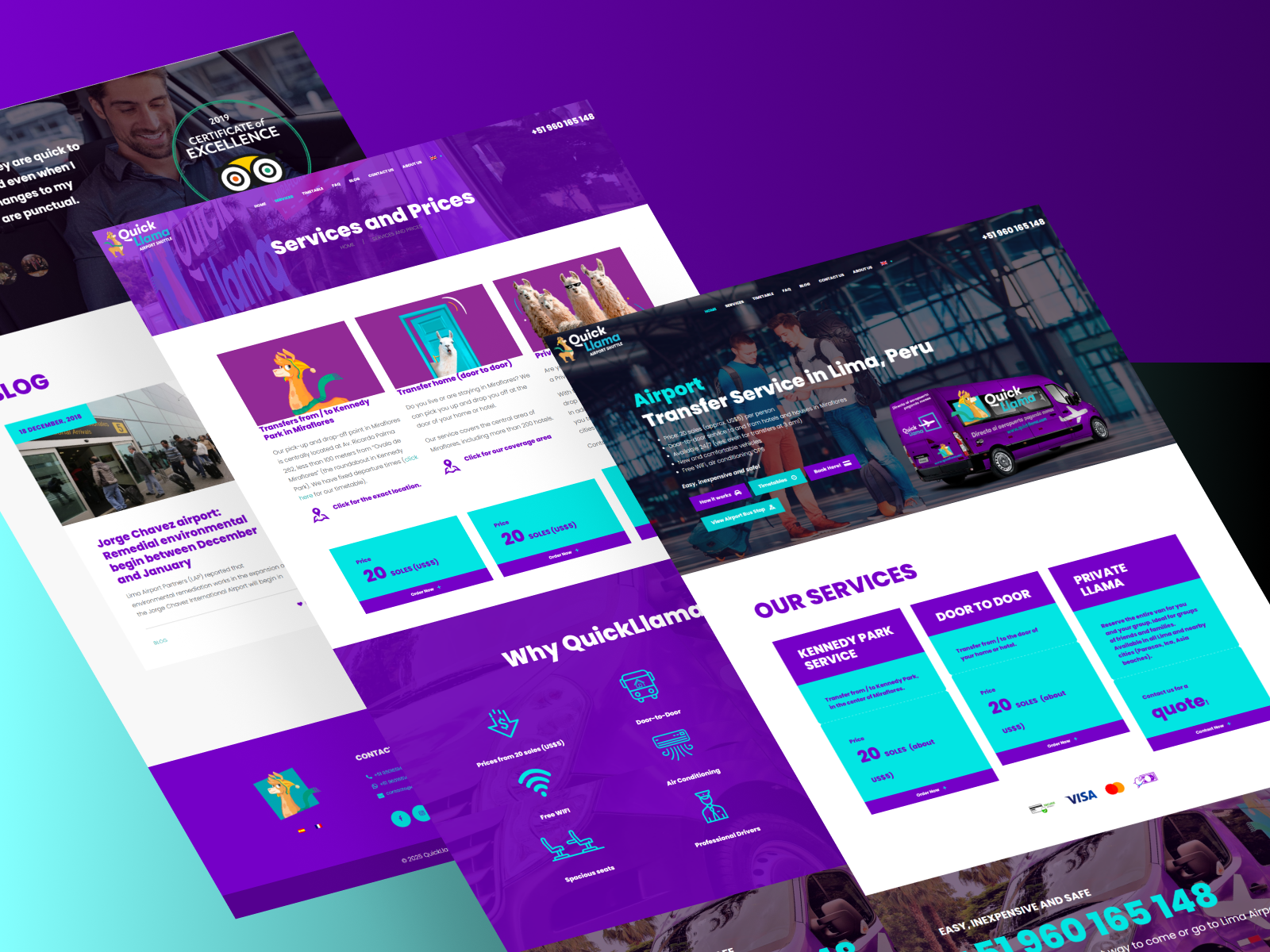 QuickLlama — WordPress project preview